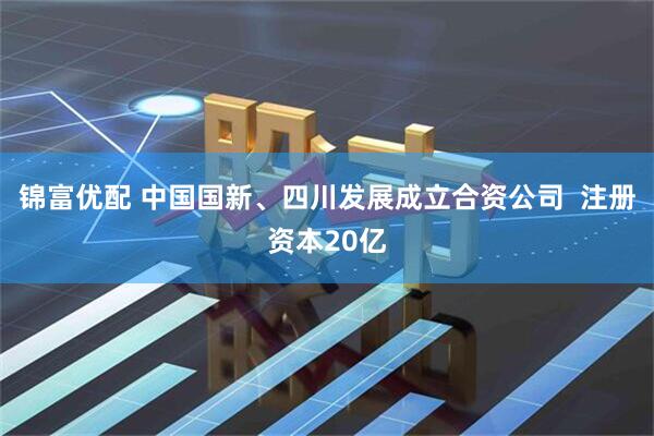 锦富优配 中国国新、四川发展成立合资公司  注册资本20亿